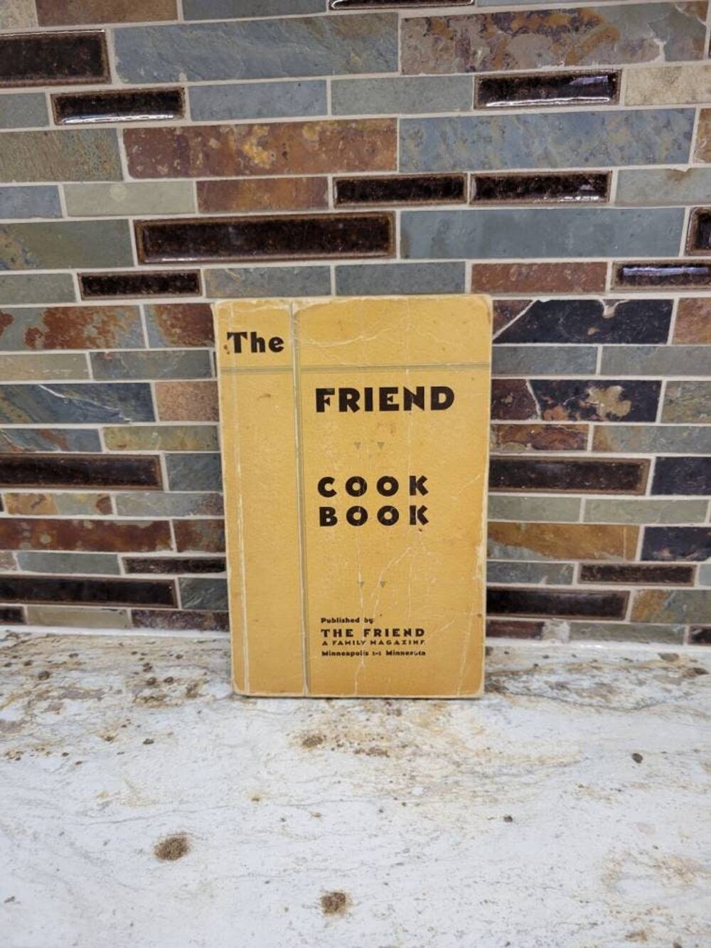 Vintage 1920s The Friend Cook Book Minneapolis Minnesota Family Magazine Rare
